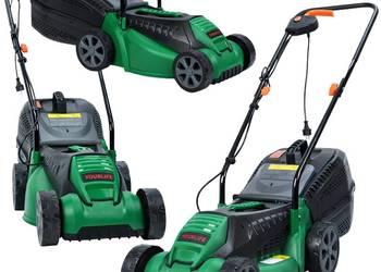 Kosiarka Elektryczna Lekka Mocna do Koszenia Trawy Duży Kosz 30L 1600W