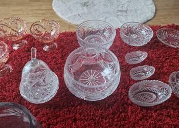 Kryształy Piękne Różne PRL Zapraszam