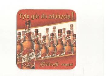 Królewskie - podstawka do piwa. Nr. 2.