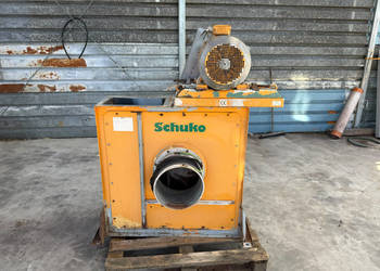 Wentylator odciągowy SCHUKO K 300/0/K2 – 15 kW, 8584 m³/h- odciąg trocin, …