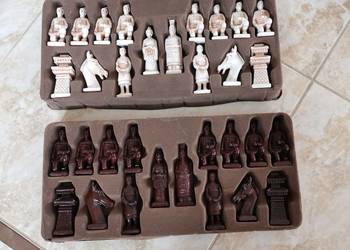 Szachy figurowe kolekcjonerskie Terakotowa Armia