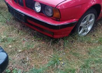 BMW e34,1990r.KOMPLETNY PRZOD BLACHARSKI.