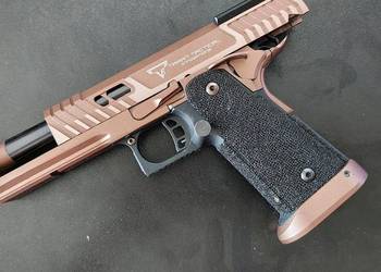 Replika ASG615 TTI Sand Viper [JAG Arms]  3 magaznyki  2x greengas   kabura
