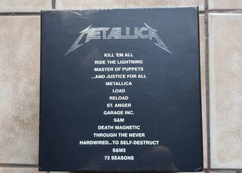 Metallica 15 plyt cd amerycanskiej grupy rockowej