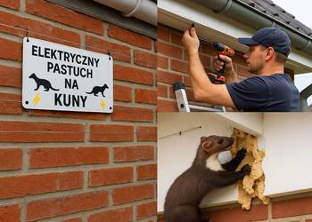 Montaż pastucha na kuny, zabezpieczenie przed kuną, cena