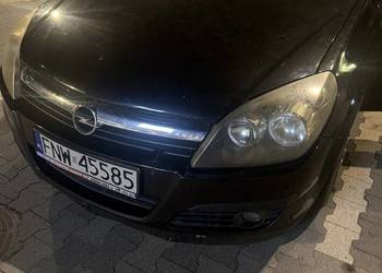 Przód zestaw maska lampy zderzak  błotnik Opel astra H twinsport 1.6