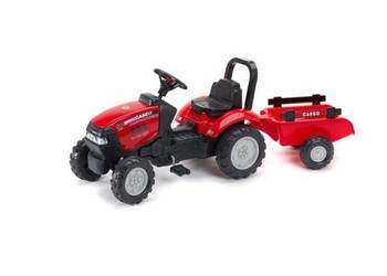 Ciągnik na pedały Case IH z przyczepą F961B