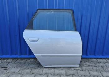 DRZWI TYŁ PRAWY PRAWE AUDI A6 C5 LIFT KOMBI / AVANT LY7W SREBRNE