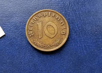 Stare monety 10 pfennig 1939 A NIemcy Stare monety 10 pfennig 1939 A NIemcy