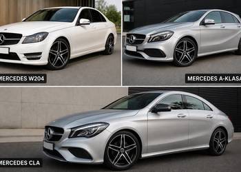 18 cali Mercedes w204 w177 w117 felgi koła komplet 5x112 ET45 8J