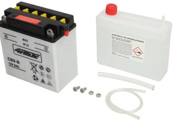 Akumulator motocyklowy 4 RIDE CB9-B 12V 9Ah 130A (Kwasowy, Lewy+)