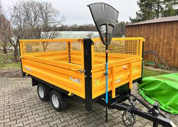 Przyczepka Komunalna Jednoosiowa 1,5T Z Wywrotem