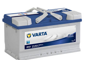 Akumulator Varta Blue Dynamic 12V 80Ah 740A F17 Akumulator Varta Blue Dynamic 12V 80Ah 740A F17
