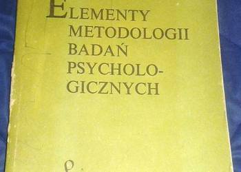 Metodologia badań psychologicznych - Jerzy Brzeziński Metodologia badań psychologicznych - Jerzy Brzeziński
