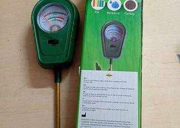 Tester Gleby 3w1 – pH-metr, Wilgotność, Żyzność