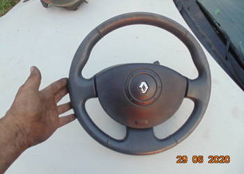 Kierownica Renault megane II scenic II 03-09 skórzana