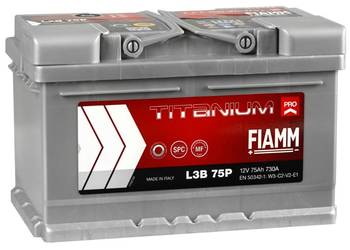 Akumulator 12V 75Ah 730A Fiamm Titanium Pro  P+