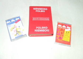 Słownik kieszonkowy niemiecko - polski + Kaseta der die das