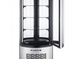 Witryna Chłodnicza Przeszklona Okrągła 100L ARC-100R