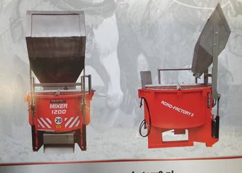 Mieszalnik betonu pasz Mixer Agro- Factory