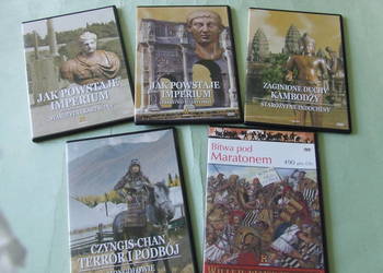 Starożytna Kartagina Indochiny Mongołowie DVD x 5