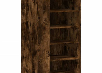 Szafka na buty przydymiony dąb 52x375x100 cm WM-848448