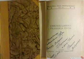 CHRZEŚCIJAŃSKA FILOZOFIA ŻYCIA TOM I - O. TILMANN PESCH T.J