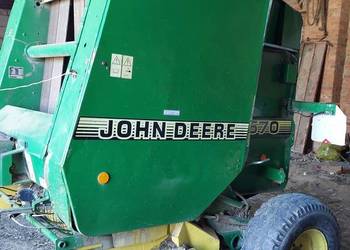 Prasa rolująca John deere 570