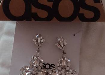 ASOS/ Długie, bogato zdobione kolczyki z Londynu, NOWE