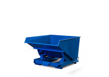 Kontener metalowy uchylny do wózka widłowego 900l