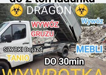 DRAGON- od 150zl Wywóz GRUZU,mebli -Wywrotka /ODPADOW,Meble, Galezie