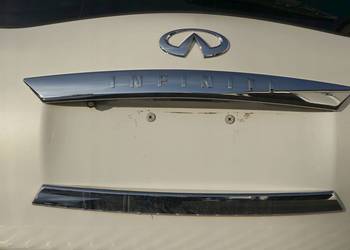 EMBLEMAT LOGO W KLAPĘ BAGAŻNIKA INFINITI QX80