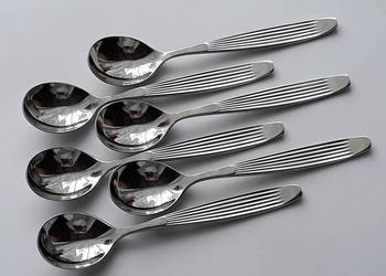 Zestaw do kawy z zaokrąglonymi czerpakami (nr.2) PASKI / PASECZKI, Gerlach