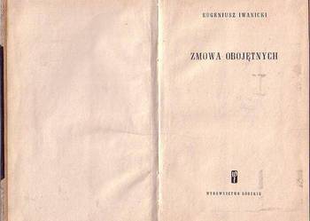 (8983) ZMOWA OBOJĘTNYCH – EUGENIUSZ IWANICKI