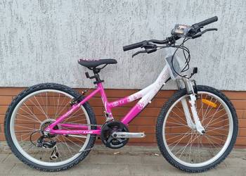 Nowy Rower MTB Limber gb1.4 24'' Różowo Biały Wyprzedaż