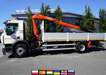 Renault C320 P4x2 E6 / HDS Fassi 5,6t / Zasięg 8m/ Platforma 15 EPAL_240399