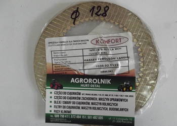 Tarcza, tarczka cierna skrzyni, fi 128 MF-4,Claas,Renault