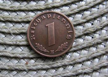 Niemcy 1 Reichspfennig 1938r - E