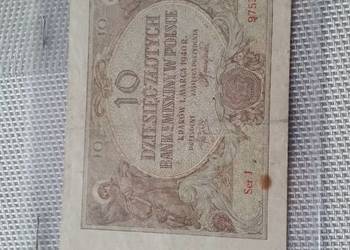 Banknot 10 złotych 1940 rok