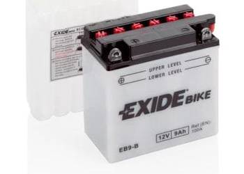 Akumulator motocyklowy EXIDE EB9-B YB9-B 12V 9Ah 100A EN L+