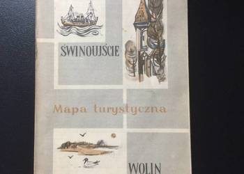 ( 193. ) Mapa Kamień Pomorski, Świnoujście, Wolin