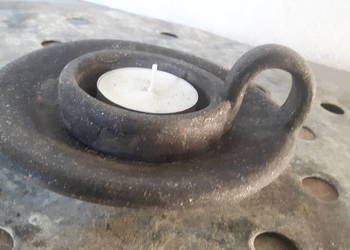 Świecznik ceramiczny ręcznie wykonany. Świecznik ceramiczny ręcznie wykonany.