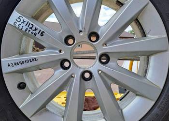 Alu Felgi Mercedes-Benz OE A2464010202 6.5" x16" 5x112 ET49