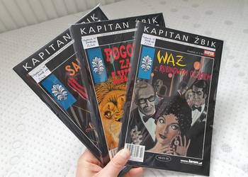 Kapitan Żbik - zestaw 3 komiksów, 2008 rok