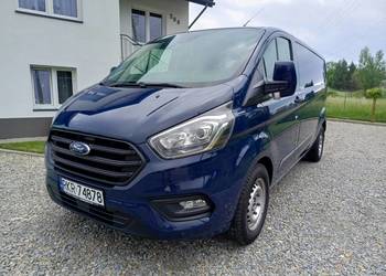 Ford Transit Custom L2H1 2.0TDCI 130KM 2019r Automat  Rej PL BDB Hak Sanok