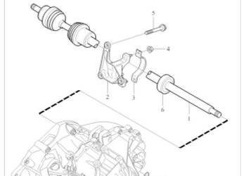 VOLVO V40 V40CC S60 V60 XC60 mocowanie prawej polosi OE 307… VOLVO V40 V40CC S60 V60 XC60 mocowanie prawej polosi OE 307…