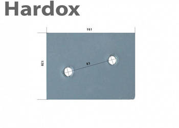 Nakładka HARDOX części do pługa UNIA grudziądz TUR IBIS VIS