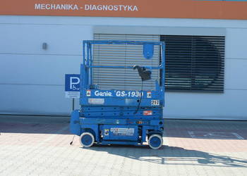 Podnośnik nożycowy GENIE GS 1930 217 podest ruchomy nożycowy