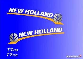 naklejki new holland t7.170