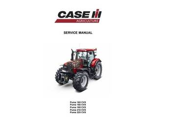 CVX Case Puma 150,165,170,175,180  instrukcja napraw CVX Case Puma 150,165,170,175,180  instrukcja napraw